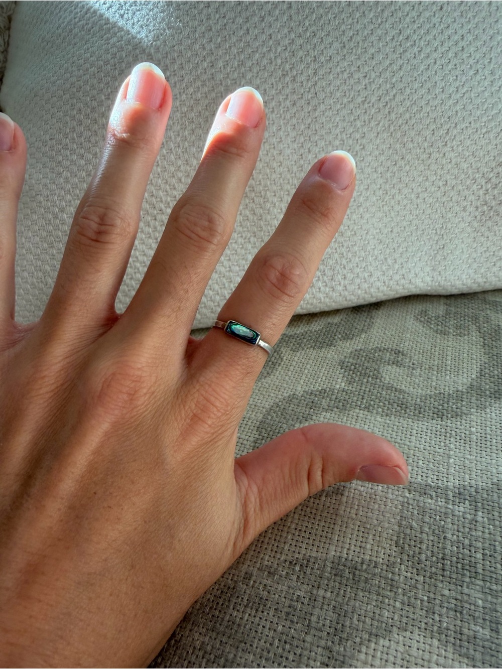 Betty Belts Alicia shell ring